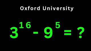 Can you Pass Oxford University Admission Simplification Problem [upl. by Aelyak253]