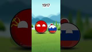 Russia history 19271991 and now countryballs countryballhistory history viralshorts shorts [upl. by Greiner]