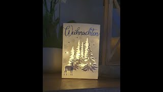 Lichtertüte Weihnachten [upl. by Haleigh]