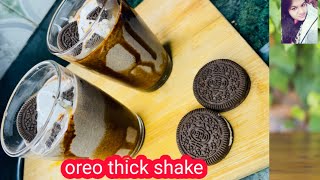 Oreo thick shake recipe🍶 Quick shake recipe  ओरियो शेक Chef Manisha Rathore [upl. by Nodanrb]