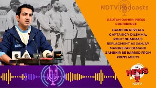 Gautam Gambhir Press Conference  Gambhir On Rohit Sharmas Replacement Australia Plan And More [upl. by Wende]