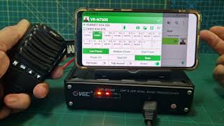 VGC N7500 App controlled Ham Radio VhfUhf GPS  Aprs Overview Videos [upl. by Nuzzi]