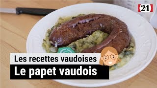 La recette du papet vaudois [upl. by Oab]