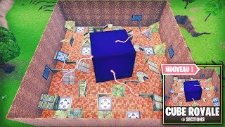 ARÈNE CUBE ROYALE  Mode personnalisé sur Fortnite [upl. by Princess]