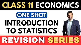 Introduction to Statistics Complete Ch 1  ONE SHOT  Class 11 Revision Series  CA Parag Gupta [upl. by Atiuqehs]