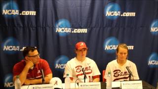 Alabama Softball Post Game Press Conference [upl. by Lledo80]