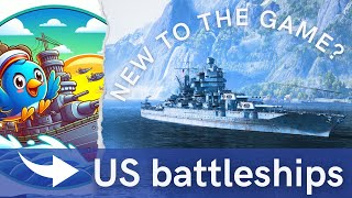 Mastering the Seas Beginners Guide to US Battleships T6 New Mexico [upl. by Airt560]