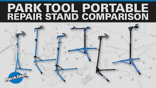 Park Tool Portable Repair Stand Comparison [upl. by Fergus]