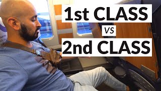 Eurail first class vs second class Which you should buy [upl. by Shaine]