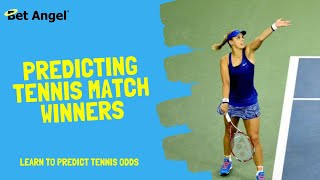 Tennis betting tips How to predict the winner of any match [upl. by Fassold449]