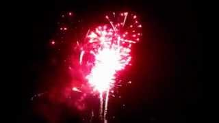 Livingston CA Fireworks Finale 2012 [upl. by Anattar480]