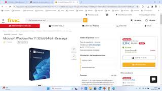 🎮 ¡Oferta Fnac Licencia Microsoft Windows 11 Profesional barato 3€ ¡85 DTO Opinión  Descuento 🎮 [upl. by Aidas473]