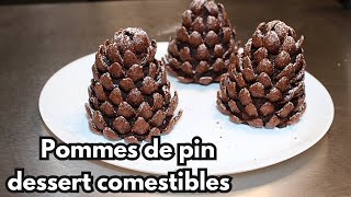 Pommes de Pin Comestibles  La Recette Facile et Bluffante pour les Fêtes [upl. by Marcell]