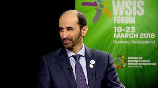 WSIS FORUM 2018 INTERVIEWS HE ENG MAJED SULTAN AL MESMAR TRA UAE [upl. by Avert]