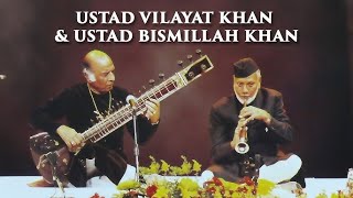 Ustad Vilayat Khan amp Ustad Bismillah Khan  Raga Mishra Bhairavi  Oct 1994  Shehnia amp Sitar [upl. by Hildegard564]