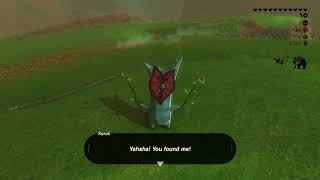 BotW 4k Korok Seed Hole in One with Boulder  Stasis Cemu 110f [upl. by Barcus665]