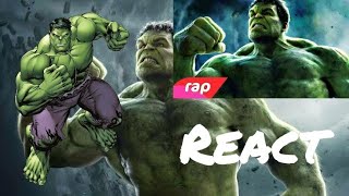 valkiriasprofessor hulk react a rap do hulk [upl. by Enymsaj]