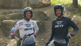 EM  Trial Riding Session w Fajardo Chatagno Bruand amp Pena [upl. by Anilosi]