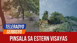 Tropical storm Enteng leaves 19K affected residents in Eastern Visayas  03 September 2024 [upl. by Kinimod]