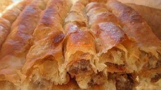 BurekTraditional Meat pie Burek [upl. by Yelak780]