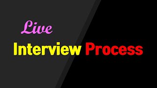 Live Technical Interview Process [upl. by Micaela]