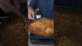 Para los que aman la cocina española con un vinazo Pradorey Finca La Mina arrozpollofoodporn [upl. by Auberbach619]