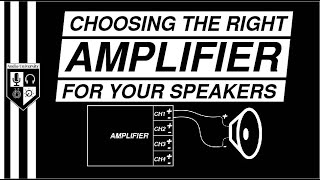 A SIMPLE Rule For Choosing An Amplifier  Ohms Watts amp More [upl. by Lillis515]