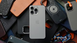 The TOP 10 Cases For The iPhone 15 Pro Max [upl. by Airdnaxela]