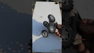 youtubeshort How To Make 4❌4 DC Motor Tarzan Car 🚗 shorts viralvideo diy [upl. by Janice901]