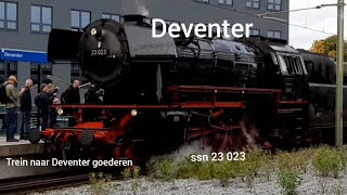 vertrek ssn 23 023 in Deventer 20102024 [upl. by Fennessy]