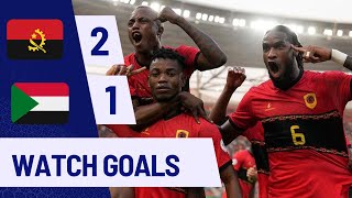 ANGOLA VS SUDAN21AFCON QUALIFIERSGOALSampHIGHLIGHTS [upl. by Aihcats638]