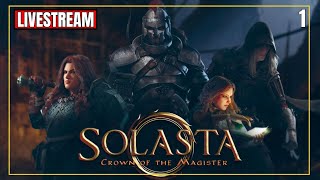 First Playthrough  Scavenger Mode CoOp Adventure  Solasta Crown Of The Magister [upl. by Narat]