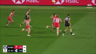 Jaxon Binns  VFL Round 10 Highlights [upl. by Kreda]