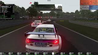 BTCC 2022 Ro11 Ra1 Oulton Park Fosters [upl. by Suirauqram887]