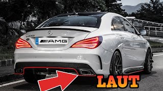 Mercedes CLA 250 Sport günstiger Unterhalt und AMG Sound [upl. by Ermine]