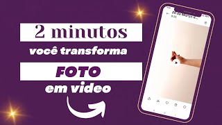 ▶️ Como transformar fotos em vídeos criativos para divulgação de produtos ✅😍 [upl. by Bridie223]