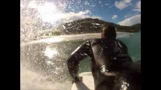 bodyboarding eaglehawk neck in tasmania with the gopro hero2 04032012 [upl. by Laney]