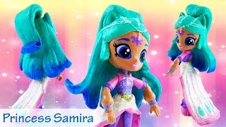 PRINCESS SAMIRA Custom Genie Doll Shimmer and Shine Toys My Little Pony Equestria Girls Minis [upl. by Sadirah]