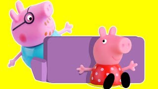 Piggy Daddy play hide and seek  Stop Motion for Kids [upl. by Trenton]