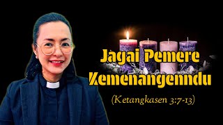 Khotbah GBKP Minggu Advent1 tgl 01 Des 2024  Wahyu 3713 [upl. by Ydnak]