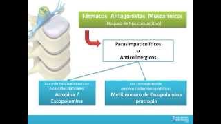 FARMACOS ANTAGONISTAS MUSCARINICOS [upl. by Ahsieki]