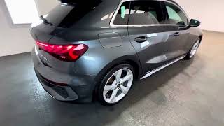 2021 AUDI A3 10 TFSI 30 S line Sportback 5dr Petrol S Tronic Euro 6 ss 110 ps [upl. by Neela]