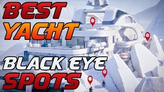 Tipps und Tricks BEST Black Eye SPOTS YACHT Rainbow Six Siege WiM 31 [upl. by Semele633]