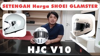 Review HJC V10 Shoei Glamster dan Arai Rapid Neo harus waspada sama Helm ini [upl. by Elakram106]