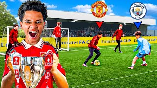 I Entered Kid Ronaldo Into A FA Cup Football Tournament [upl. by Akir]