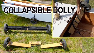 Building a Small Boat Collapsible Dolly Beach Trolley [upl. by Saudra]