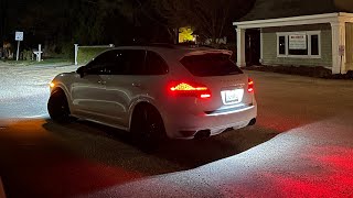 Cayenne GTS 48 958 Rear Air Strut Replacement Complete Procedure [upl. by Billi]