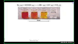 Chem 51 Lecture 82924 Ch 12 [upl. by Michelina]