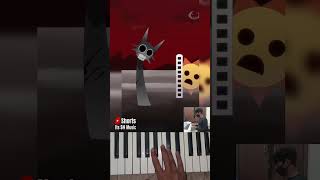 Scary Scanner Wenda and Gray Incredibox Sprunki fash  Piano Tutorial [upl. by Piegari]