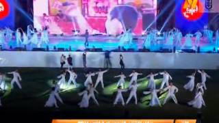 Clip Tamer Hosny Al Mawdo3 Feek New Arg From Special Olympics Opening Ceremony 2014 [upl. by Ion264]